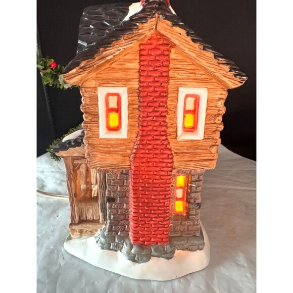 Christmas Valley Original Collector Series Light-Up Ceramic House - Picture 4 of 12